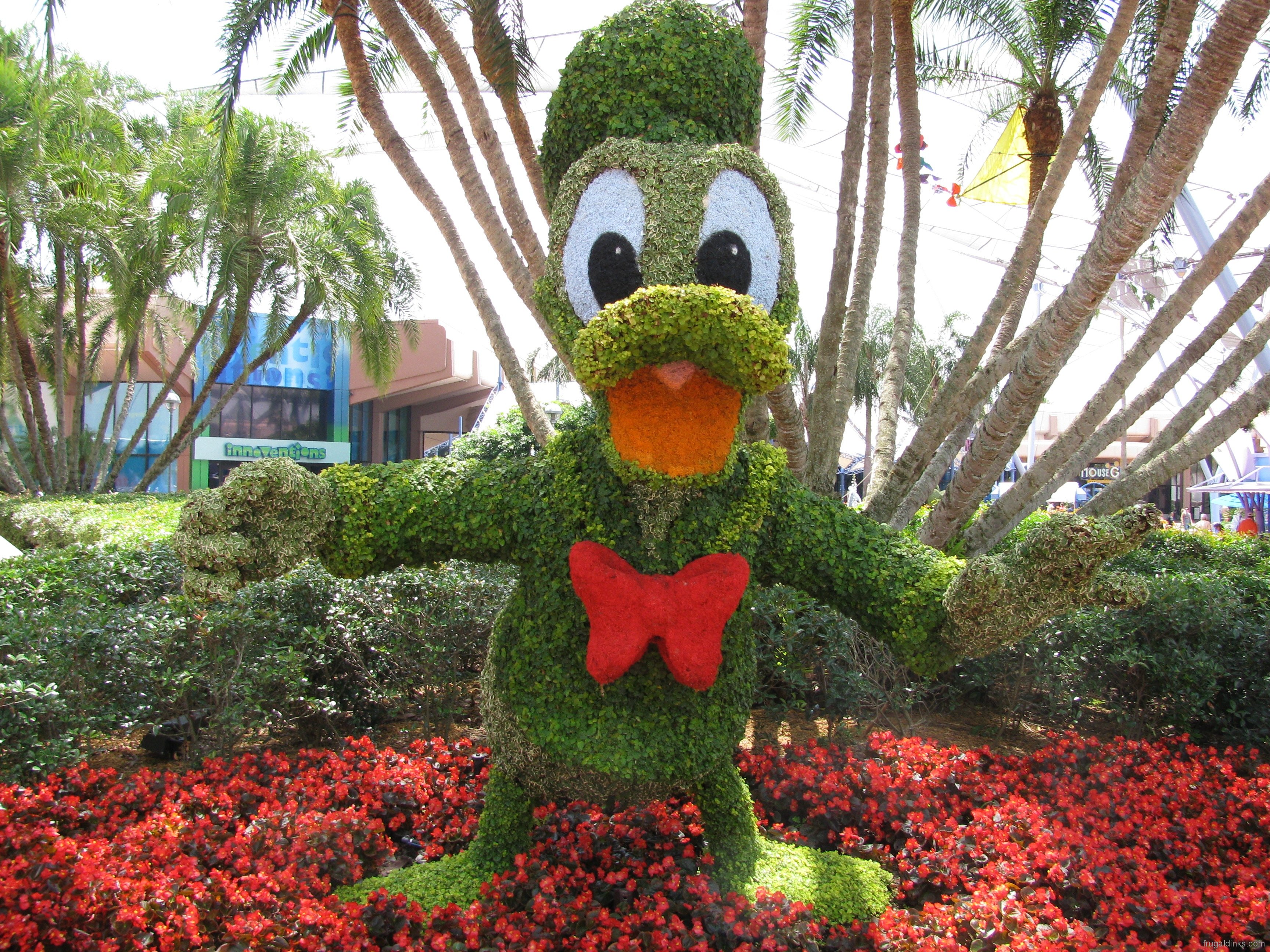 Disney Park Authentic Purse Bag✿Crossbody EPCOT Flower & Garden Festival Topiary