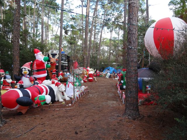 Daytime 2012 Christmas at Fort Wildnerness - 13