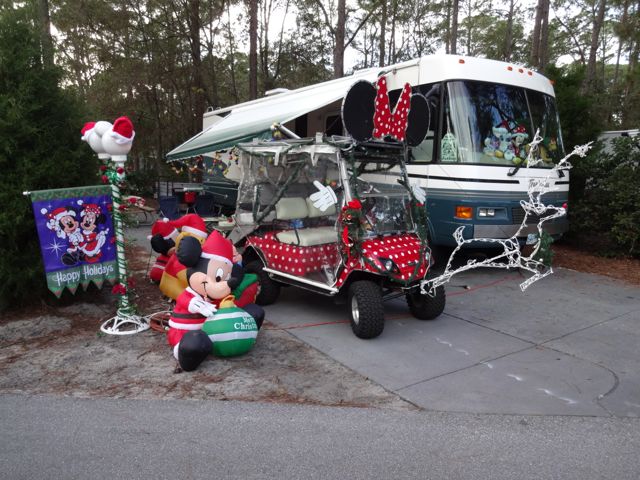 Daytime 2012 Christmas at Fort Wildnerness - 15