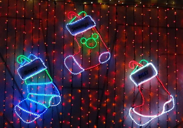 Details from The Osborne Family Spectacle of Dancing Lights 2012 - 03