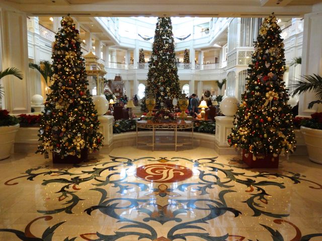 Grand Floridian Resort 2012 Christmas Tree - 1