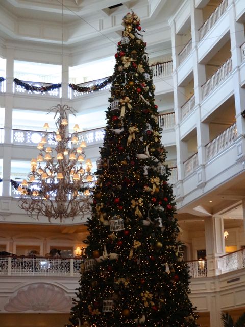Grand Floridian Resort 2012 Christmas Tree - 2