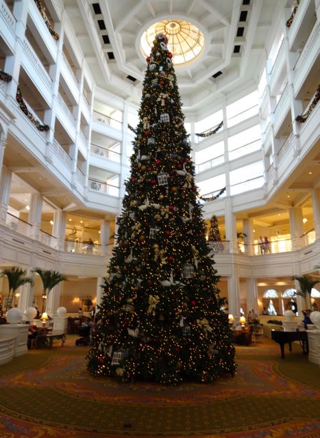 Grand Floridian Resort 2012 Christmas Tree - 3