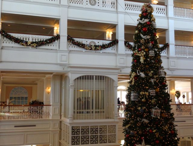 Grand Floridian Resort 2012 Christmas Tree - 5