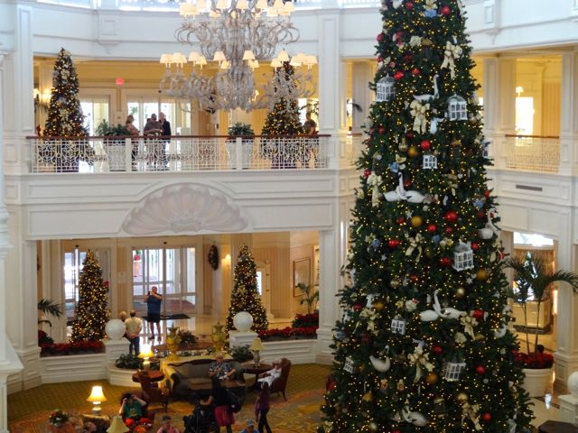 Grand Floridian Resort 2012 Christmas Tree - 6