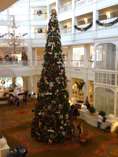 Grand Floridian Resort 2012 Christmas Tree - 7