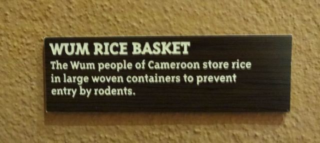 Ah... Specifically, it's a rice basket