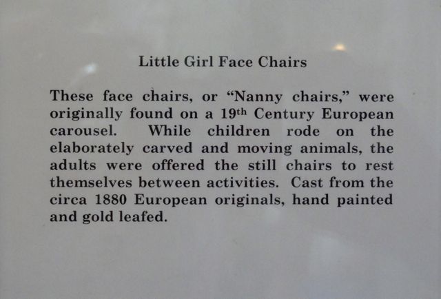 Placard for Nanny Chairs