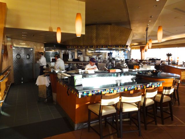 The sushi bar area at California Grill