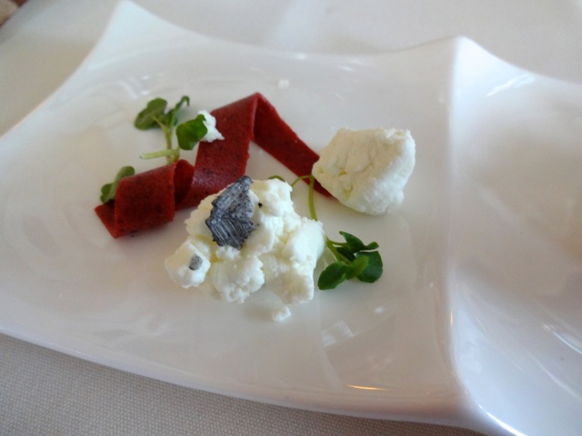 Chevre Goat Cheese with House-made Fruit Ribbon
