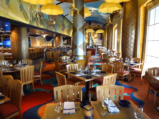 View of main dining room from the lobby area