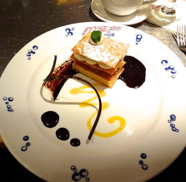 Dessert: Flying Fish Cafe "Carmelized Banana Napolean"