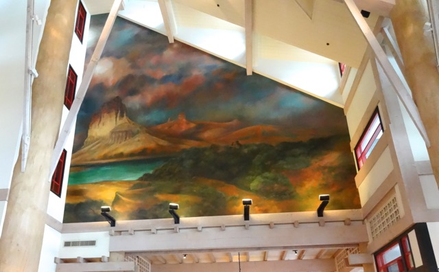 There are two murals inside Artist Point... in the style of John Meer. (you'll find an Audio Animatronic of John Meer in the American Adventure at Epcot discussing the need for preserving wild spaces with Teddy Roosevelt.)