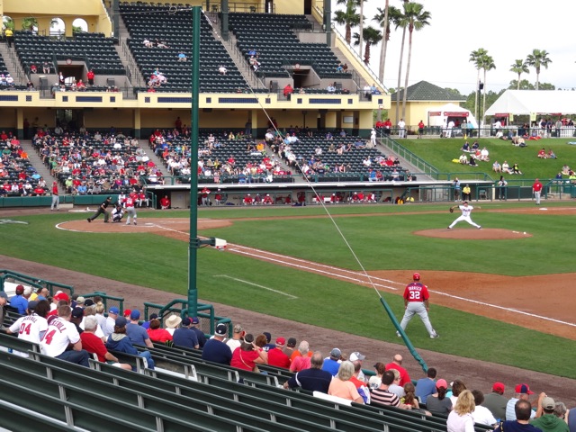 Atlanta Braves Spring Training game Washington Nationals February 26, 2013 - 17