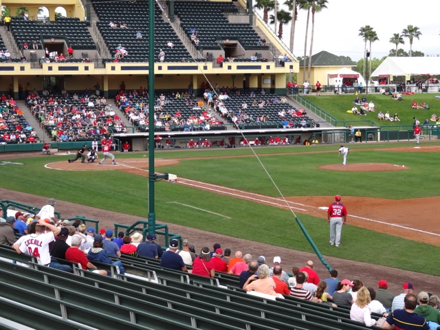 Atlanta Braves Spring Training game Washington Nationals February 26, 2013 - 18