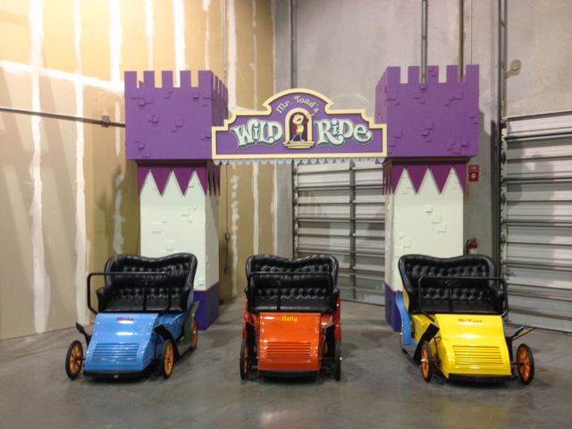Cars from Mr Toad's Wild Ride