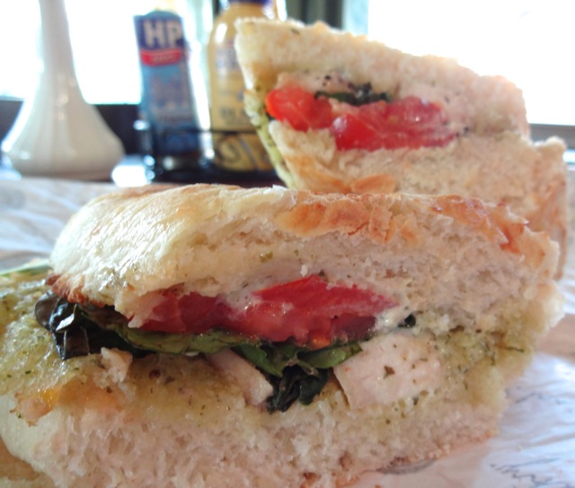 Earl of Sandwich - Chicken Pesto Pomodoro seasonal special