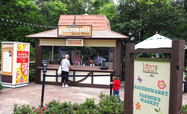 Bauernmarkt Boot at the 2013 Epcot International Flower and Garden Festival (located next to Germany)