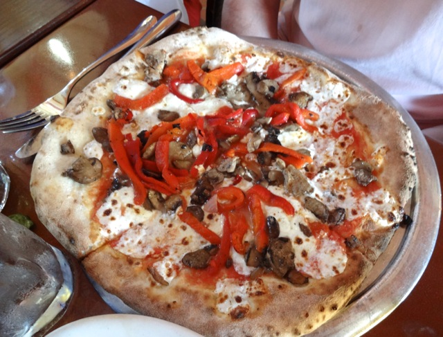 Harry's Pizza with Italian Sausage and Peppers