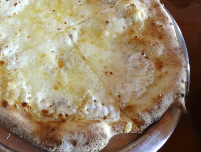 Our pizza - Quattro Formaggi (four cheese)