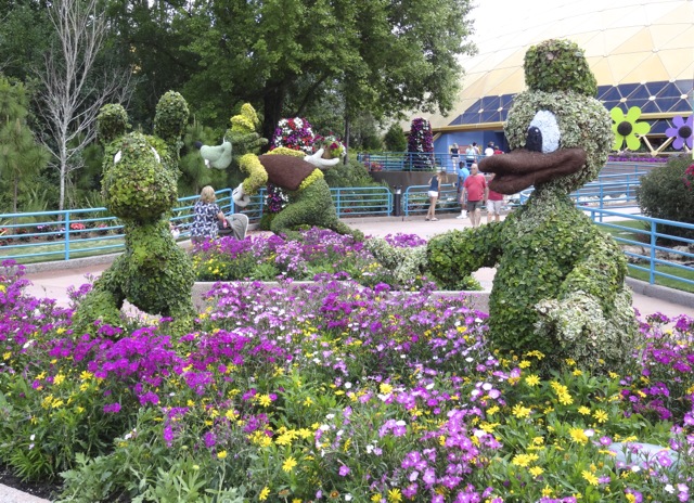 2013 Epcot Flower and Garden Festival Topiary in Future World - 11