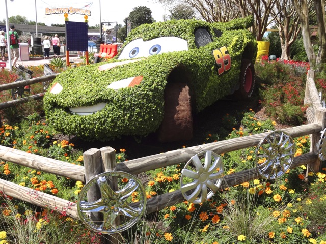 2013 Epcot Flower and Garden Festival Topiary in Future World - 15