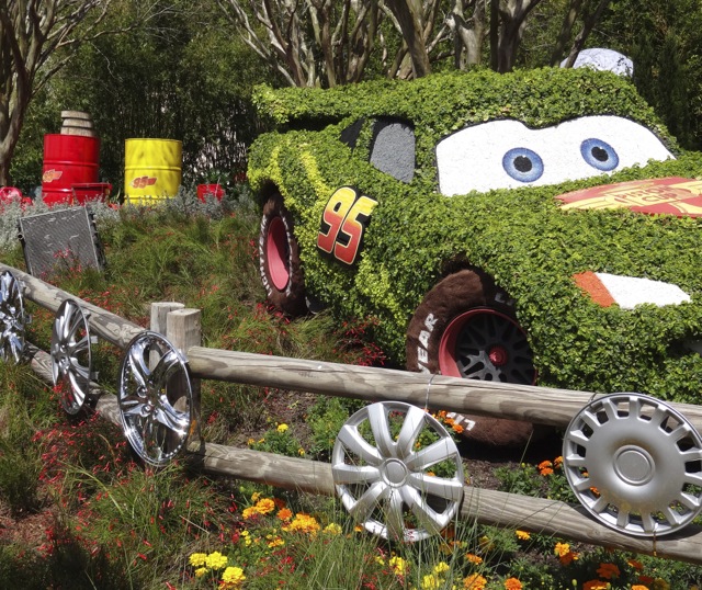 2013 Epcot Flower and Garden Festival Topiary in Future World - 16