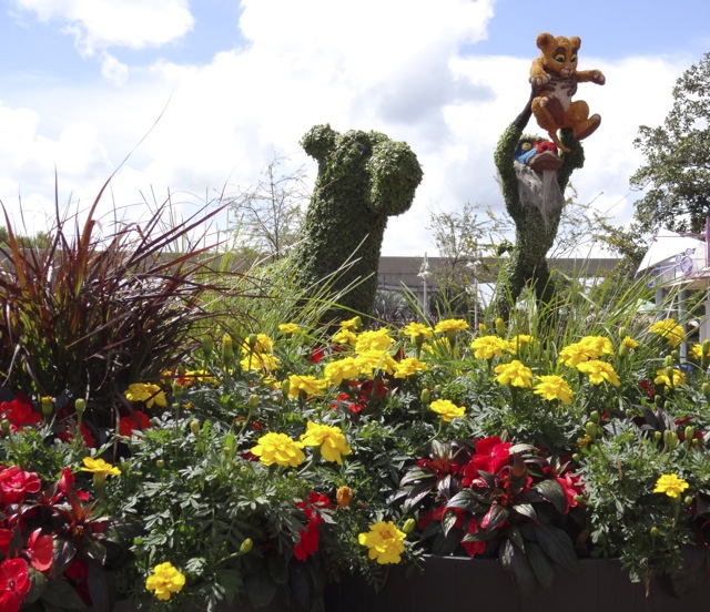 2013 Epcot Flower and Garden Festival Topiary in Future World - 25