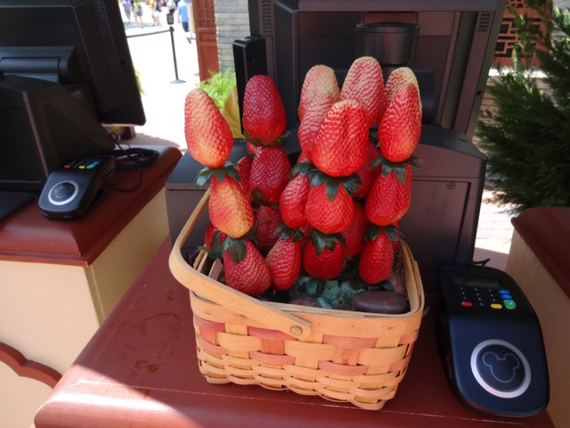 Display at cashiers stand