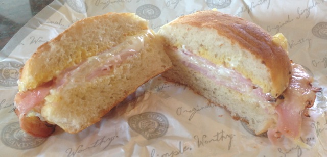 Breakfast Ham and Swiss - Earl of Sandwich June 2013 - 2