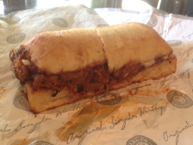 BBQ Pork Seasonal Special - Earl of Sandwich