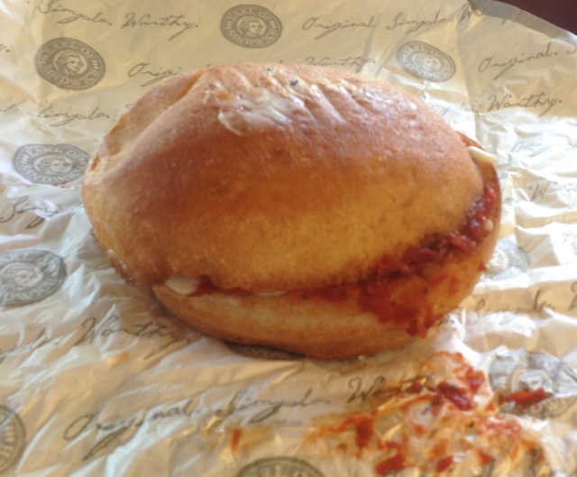 Kid's Pizza Sandwich - Earl of Sandwich - July 2013 - 1