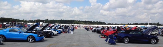 Mustangs at the MickYard 2013 - 03