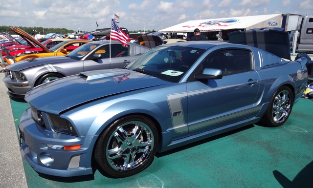 Mustangs at the MickYard 2013 - 04