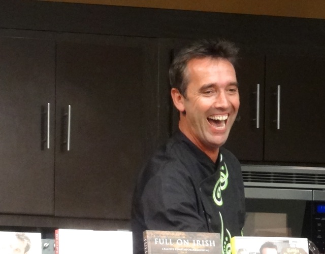And like I said, he laughs a lot (Kevin Dundon Culinary Demonstration 2013)