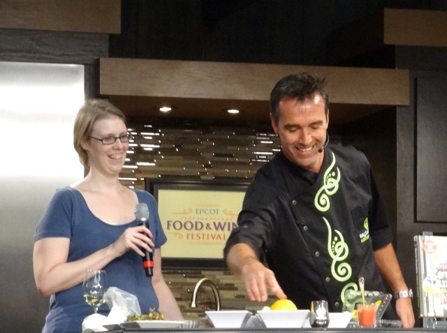 Kevin Dundon cooks trout for a culinary demo - 2013 Epcot Food and Wine Festival - 15