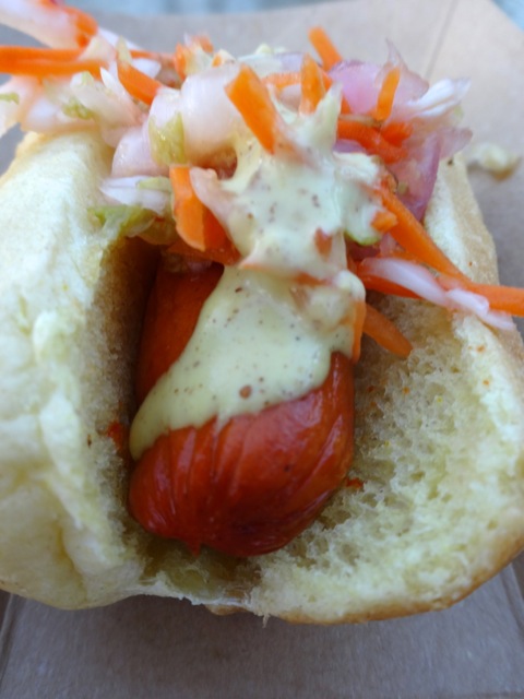 Kimchi Dog from South Korea Booth - 2013 Epcot Food and Wine Festival - 3