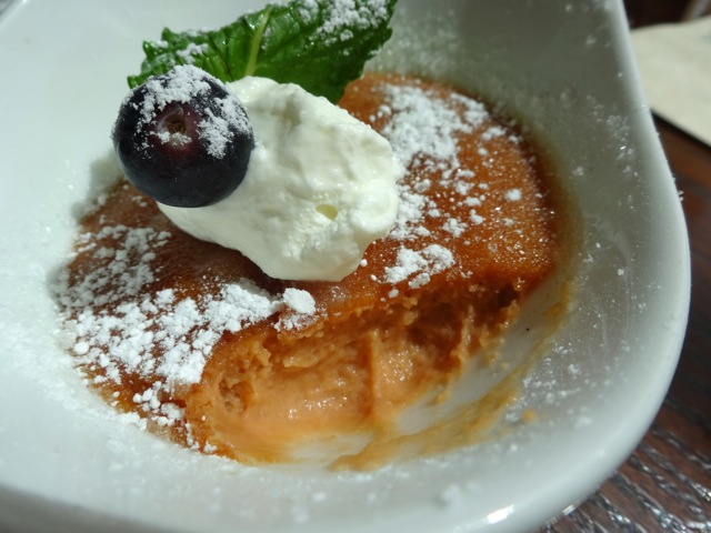 this dessert really reminded Nick and I of sweet potato pie if it was turned into creme brûlée 