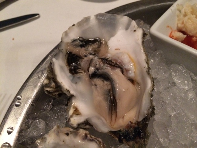 Elkhorn (Canada) - we didn't think this oyster had enough brine, it was a bit weak compared to the others