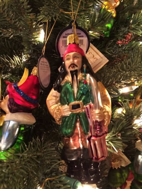 Captain Jack Sparrow (not sure how I feel about this one, wouldn't want it on my Christmas tree)