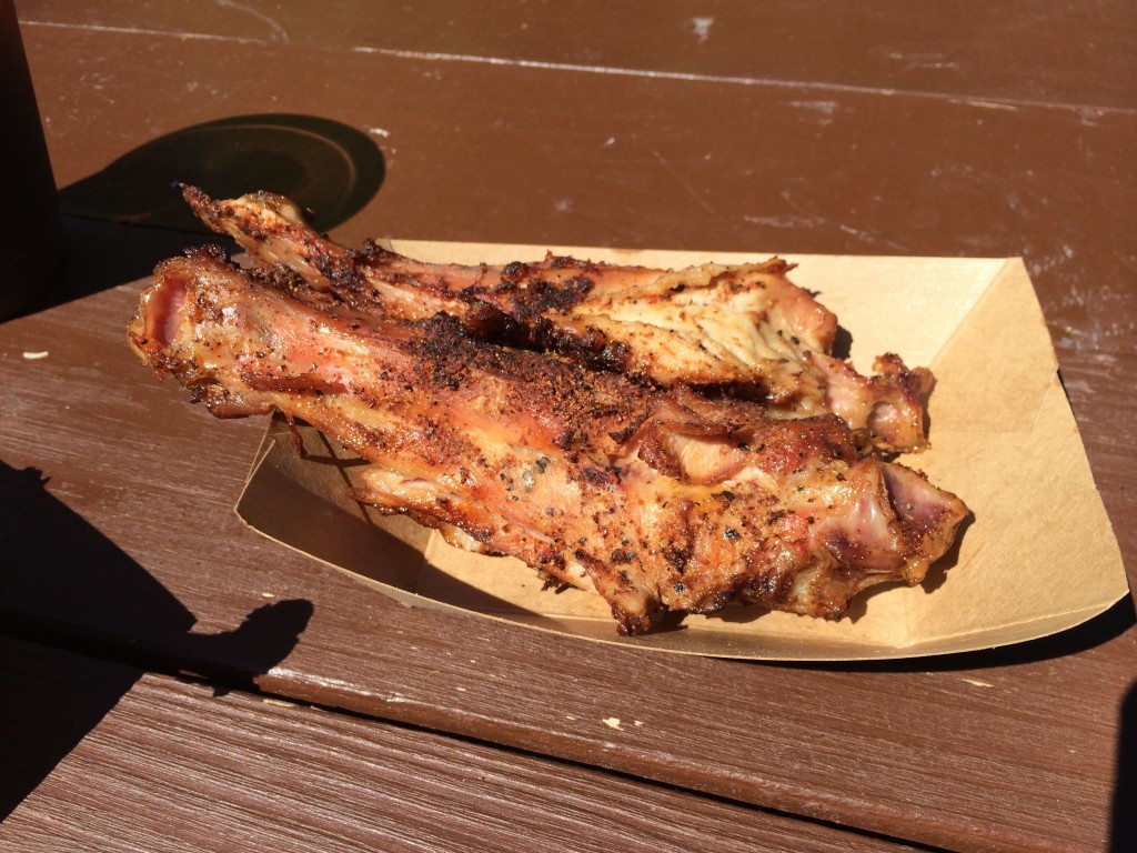 Turkey Ribs #smokehouse #epcotflowerandgardenfest 2014 - 1