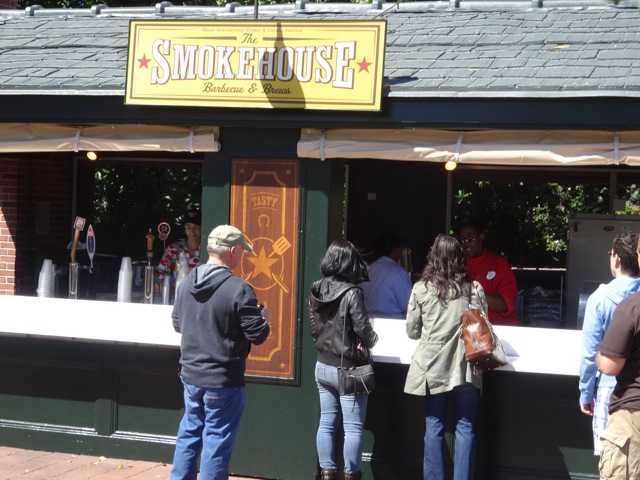 The Smokehouse and food at 2014 Epcot Flower and Garden Festival - 01