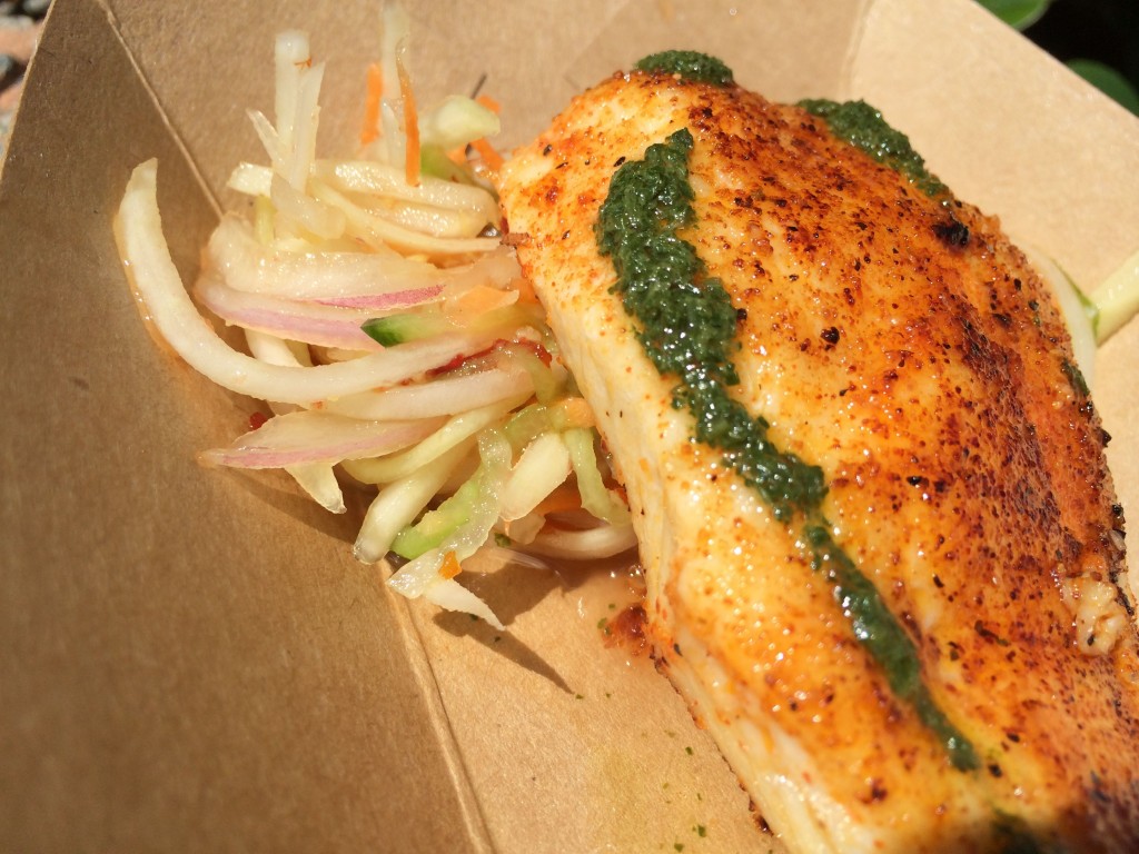 Tilapia #urbanfarmeats #epcotflowerandgardenfest 2014 - 2