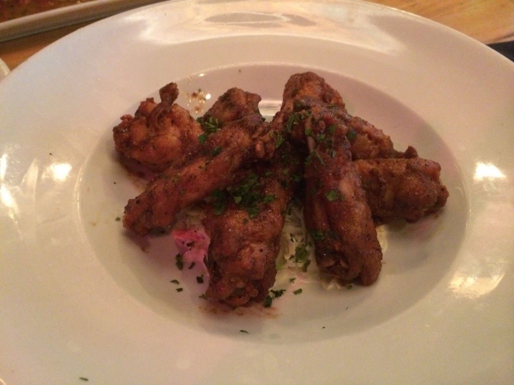 Chicken Wings from House of Blues… with spicy Jamaican jerk