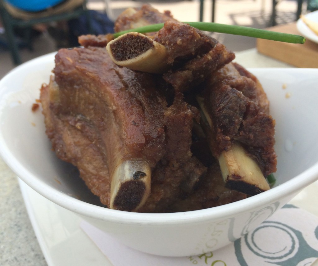 Harry always wants the Heaven on Earth (Baby back ribs tossed in a Guinness glaze)