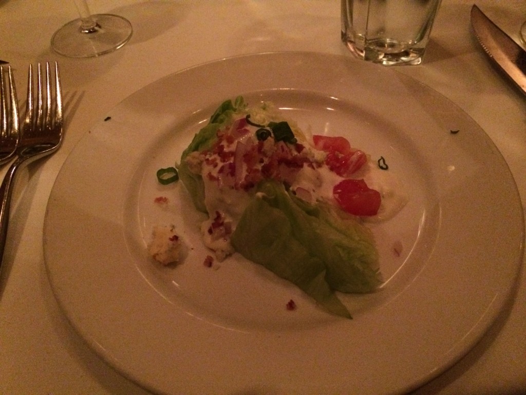 Wedge Salad (half a serving)