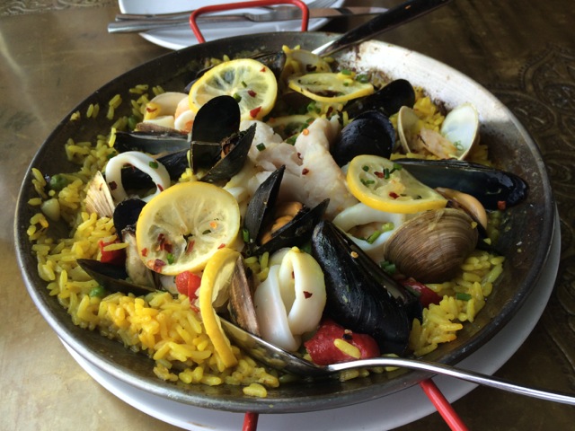 #spiceroadtable chef's special seafood paella 01MAY2014 - 02