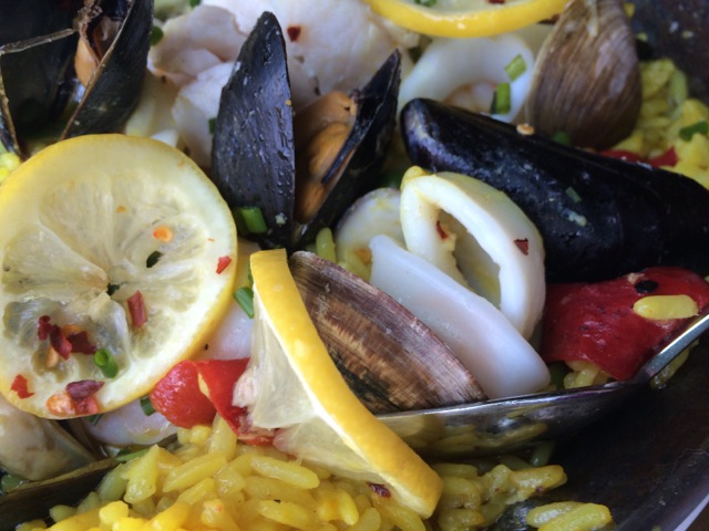 #spiceroadtable chef's special seafood paella 01MAY2014 - 03