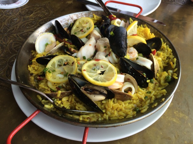 #spiceroadtable chef's special seafood paella 01MAY2014 - 04