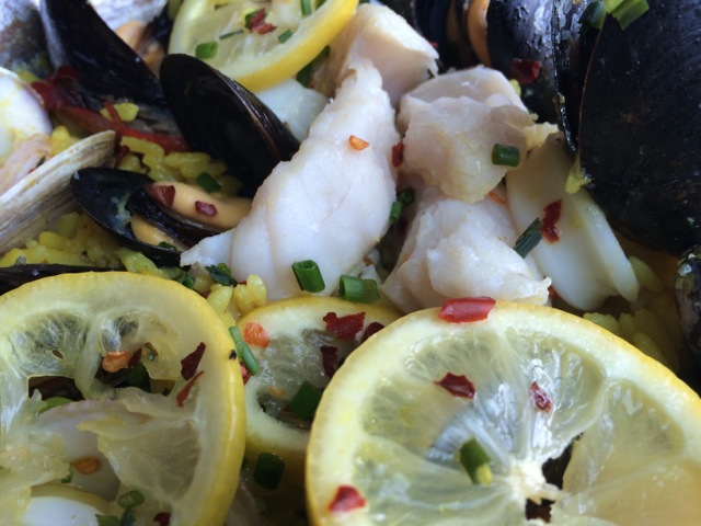 #spiceroadtable chef's special seafood paella 01MAY2014 - 05